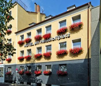 Hotel Am Heideloffplatz Nuremberg Bagian luar foto